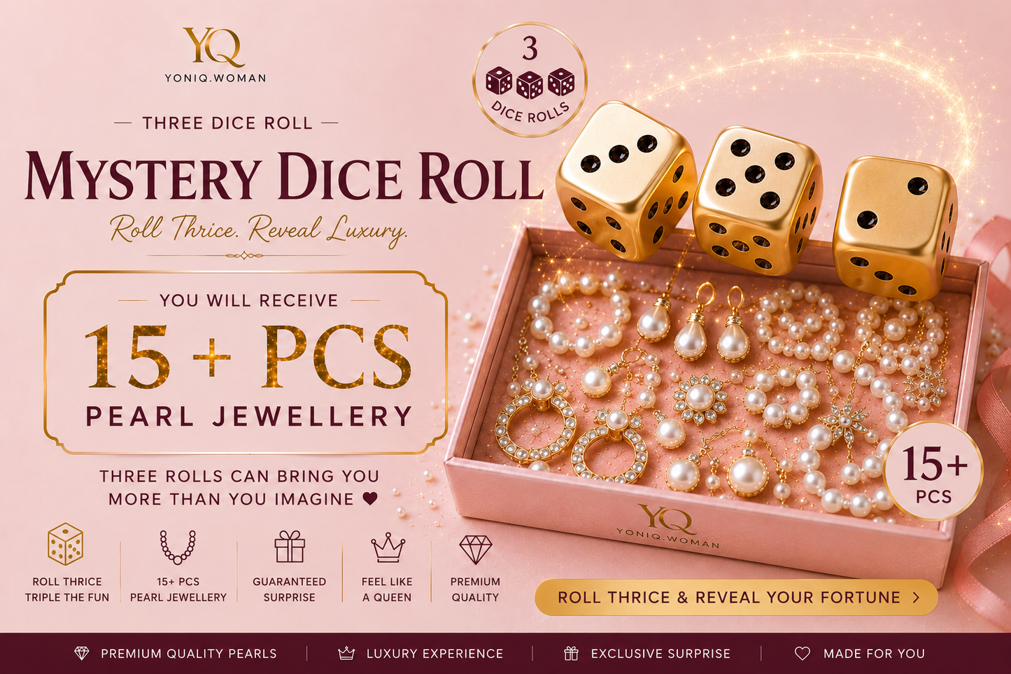 YQ Triple Dice - Mystery Roll
