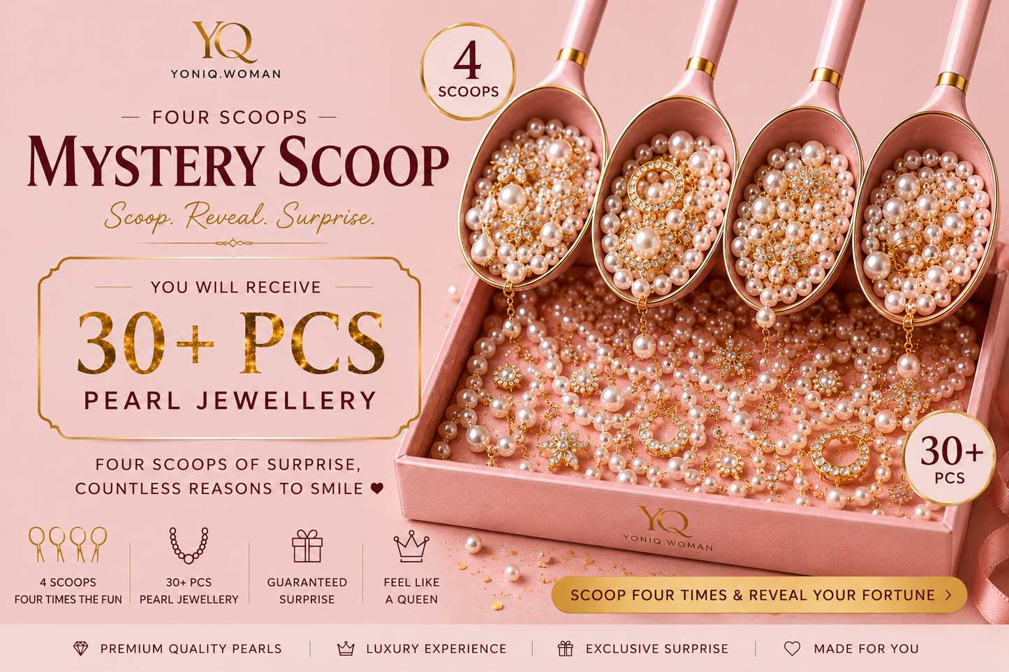 Four Scoops Mystery Jewelry