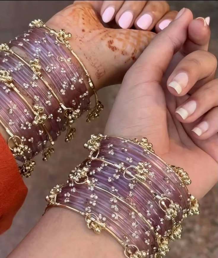 Kashmiri Ghungroo Bangles Set