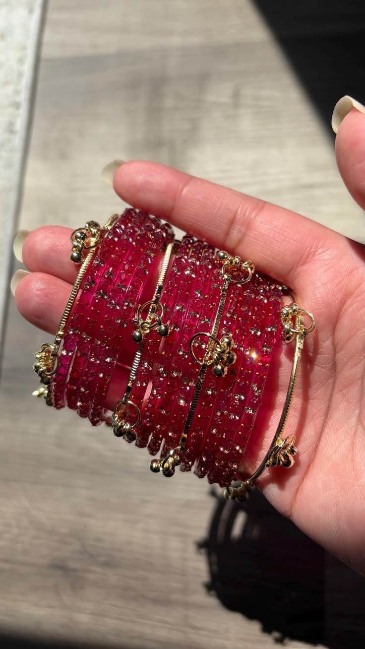 Kashmiri Ghungroo Bangles Set